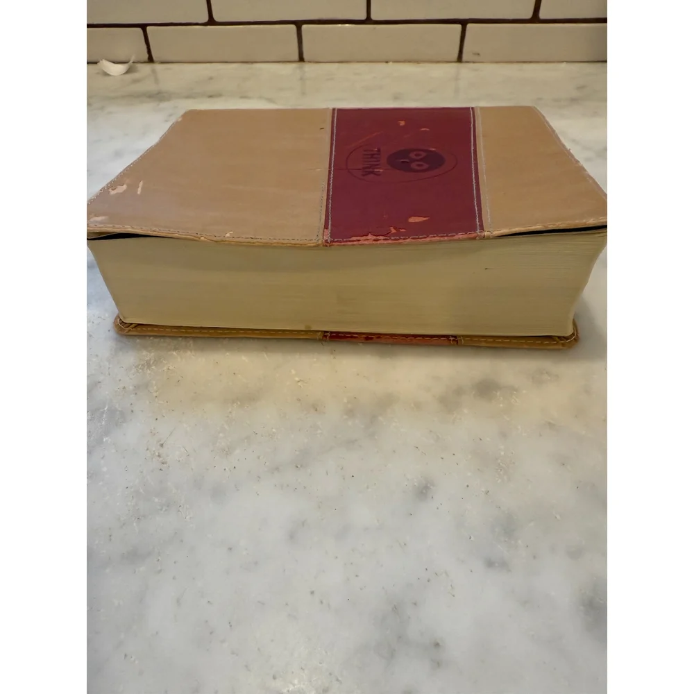 The Message Remix Bible Eugene‎ Peterson Think Edition Burgundy Tan